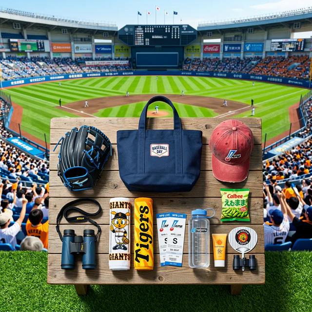 【2026年最新】プロ野球の持ち物リスト!球場デート・子連れでも失敗しない必須アイテム&裏技