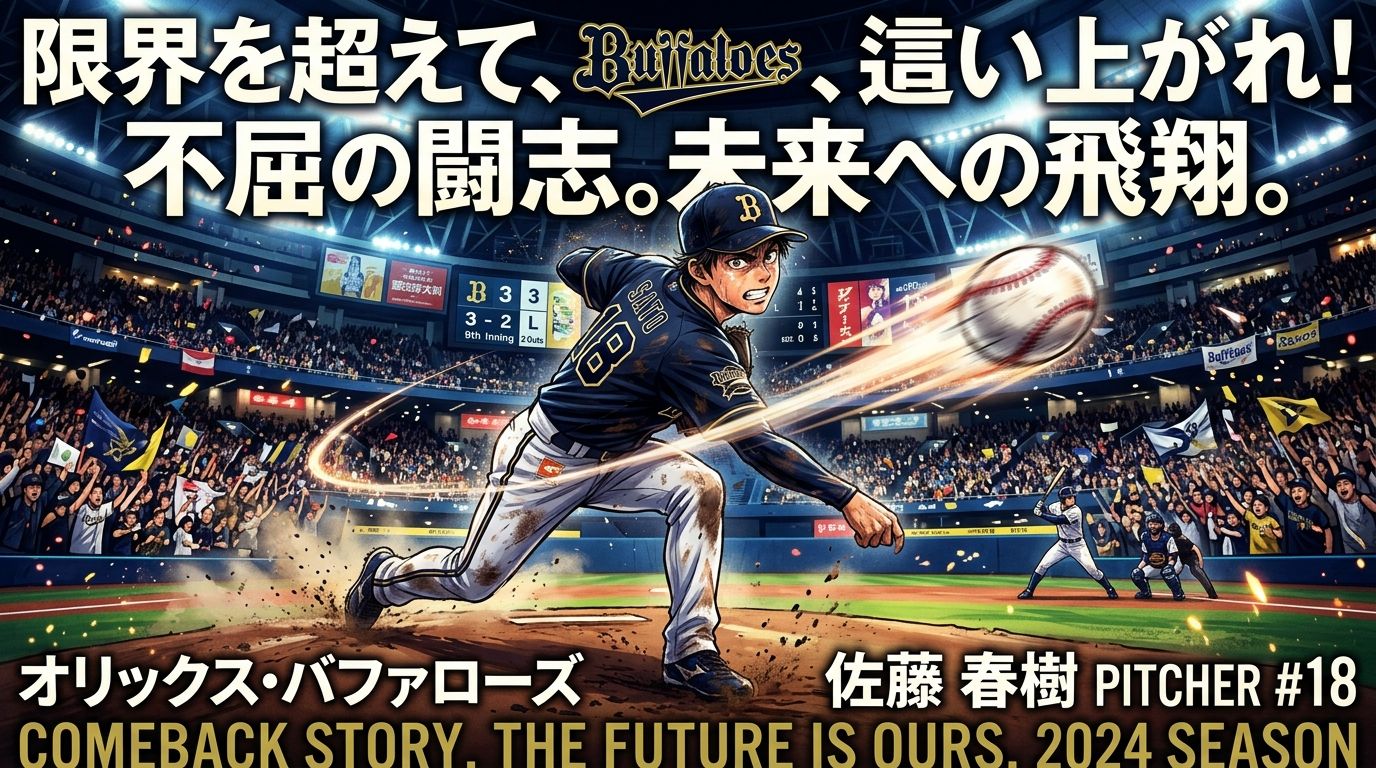 試練を糧に這い上がれ！オリックス佐藤一磨、史上初「4連発被弾」の真実と再起への道