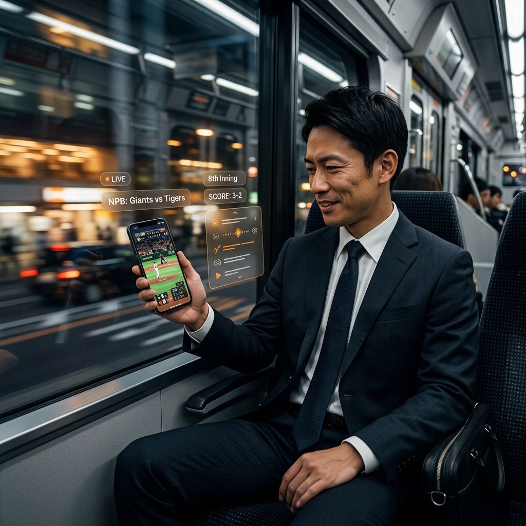 タイパ重視!平日の交流戦を「帰りの電車内&深夜のハイライト」で最高に楽しむスマート視聴術