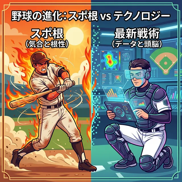 スポ根 vs 現代野球戦術