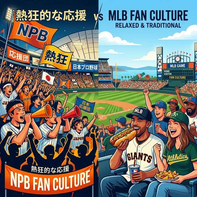 プロ野球(NPB)とメジャーリーグ(MLB)の違いは?応援スタイルや球場の雰囲気を徹底比較