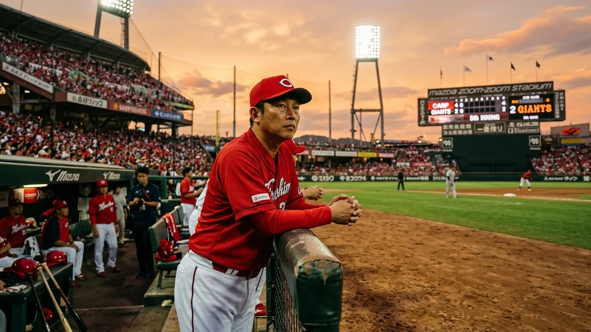【歴史的大失速の真相】9月首位・貯金14からなぜBクラスへ？新井カープ『プロ野球史上初の大失速』4つの深層原因と新井監督の覚悟